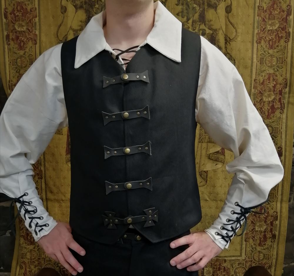 mens medieval vest