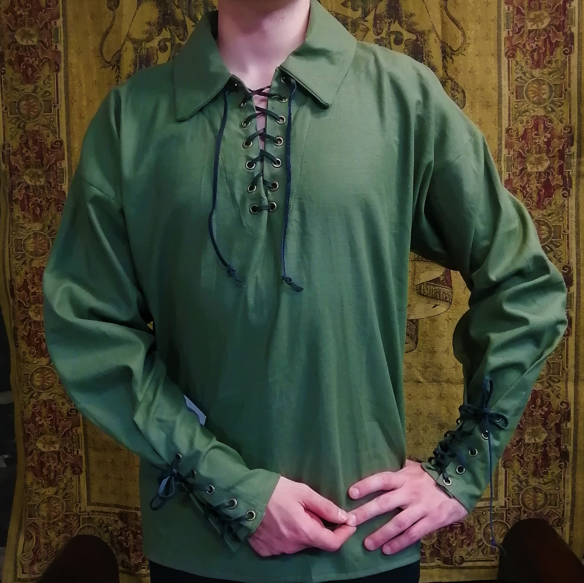 Medieval Shirt Lucas - Green